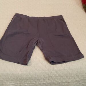 Men's Gray Boxer Briefs. Spandex. B